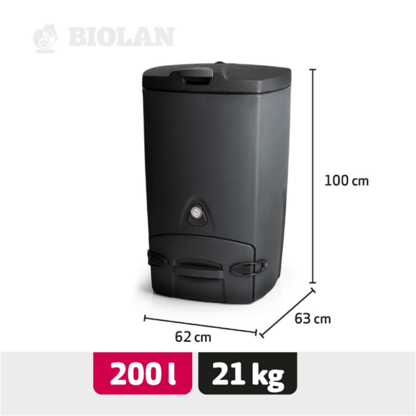 Biolan bioloģisko atkritumu kompostētājs
